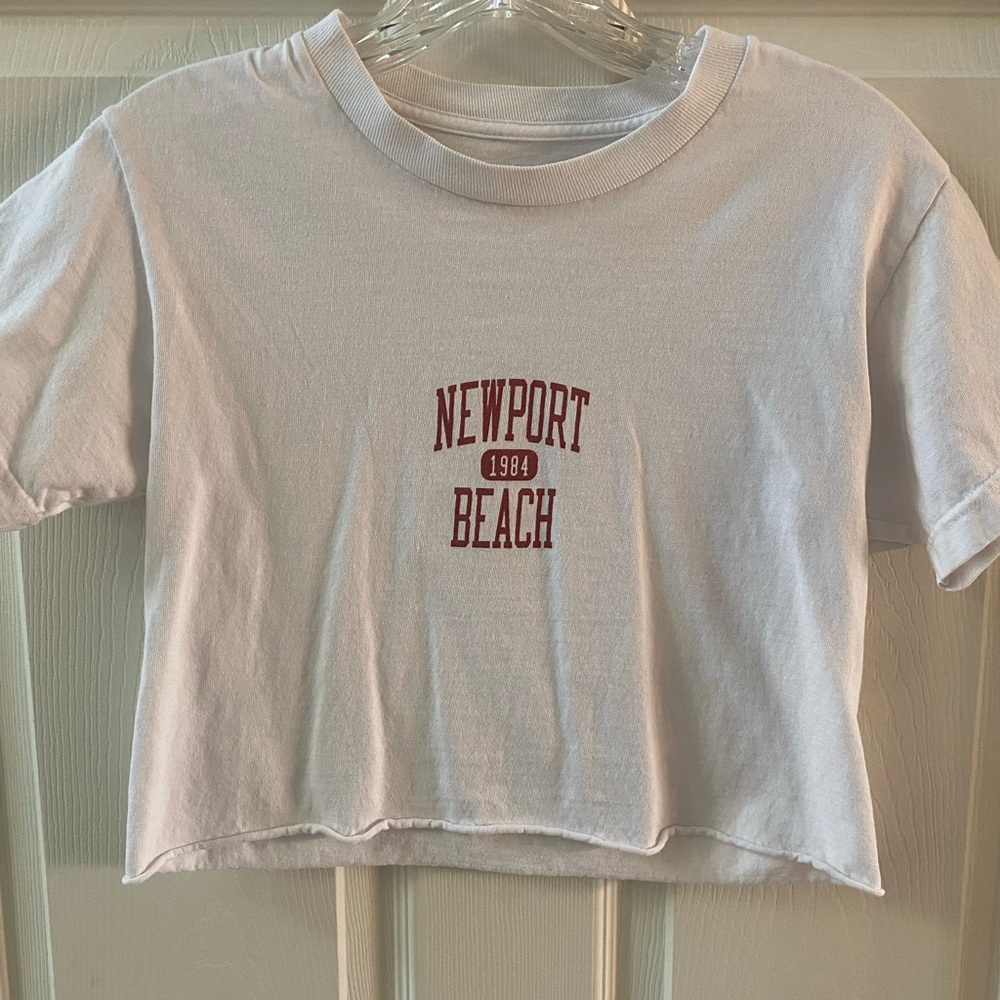 Newport Beach 1984 cropped top